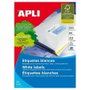 Apli Etiquetas Adhesivas 105x57mm Blanco 100 Hojas
